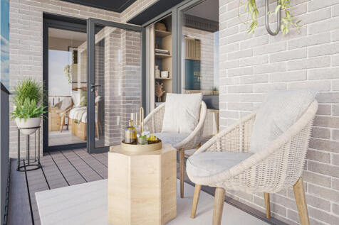 Balcony CGI - Bradbury Apartments