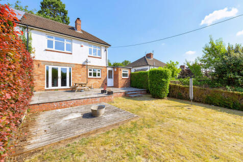 Rear elevation and garden