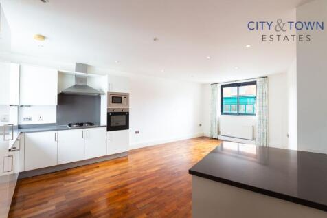 Open-plan kitchen