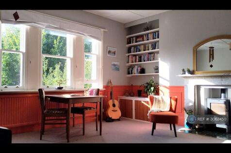 Living Room With Tree View