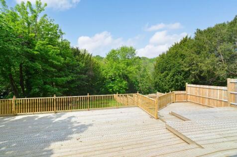Rear decked area
