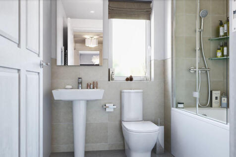 Traquair 3 bedroom home, family bathroom