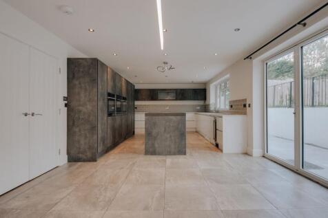 Open-plan kitchen
