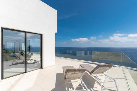 View from the upper terrace