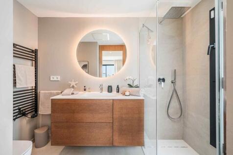 23-Sa Rápita-Moderne Villa mit sonnigem Privatpool-bad