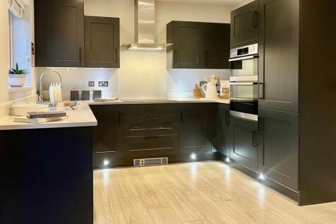 Modern kitchen with energy efficient appliances and plenty of storage