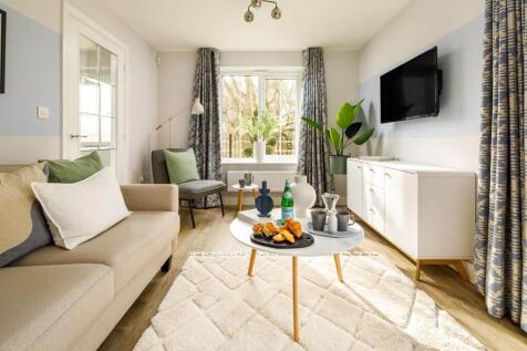 A bright and airy lounge offers space to unwind