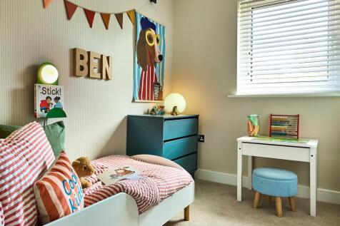 3rd bedroom perfect for nursery or study
