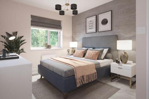 The main bedroom is a space to make your own