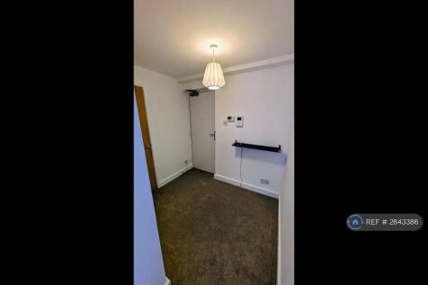 Hall.  Door On The Left Is To The Cupboard