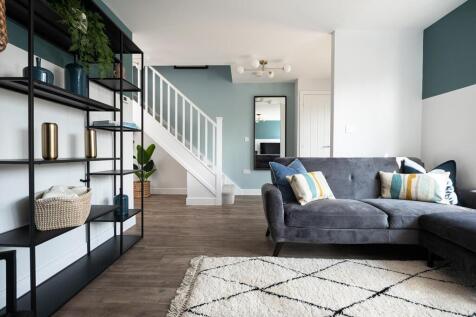 The lounge is flooded with natural light