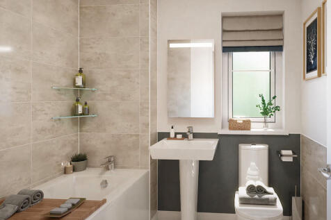 Bathroom in four bedroom home