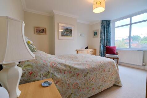 Main bedroom with pretty views