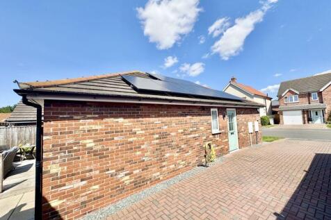 Solar panels to side