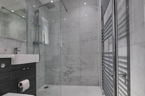 Refitted shower room to front