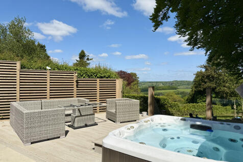 Decked Area with Hot Tub