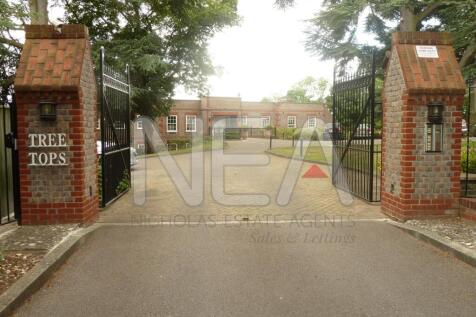 Outside front gate