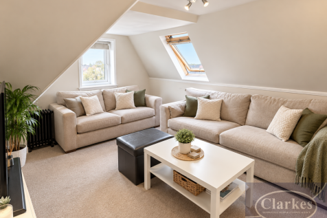 Cosy Scandinavian Attic Lounge