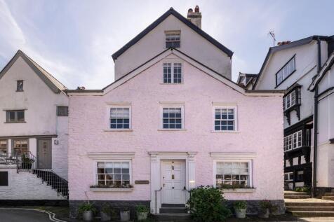 The Pink House, Dartmouth Front Elevation