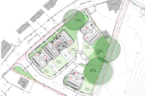 Proposed site plan