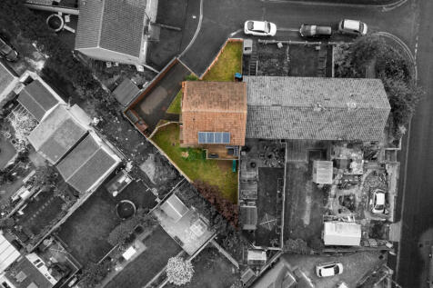 grey drone shot