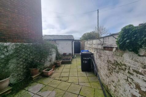 Rear courtyard