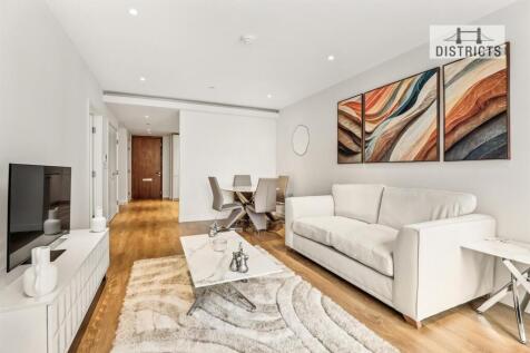 1-bed flat on Hampton Tower, 75 Marsh Wall, E14, £3,300/mo
