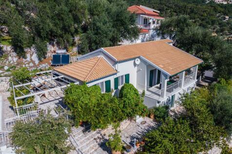 Aerial of house