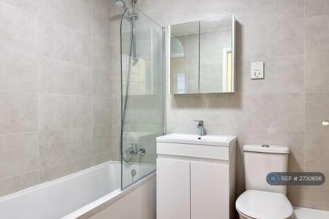 New Bathroom With Vanity Unit And Shower