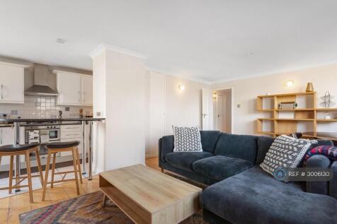 Living Room And Open Plan Kitchen 