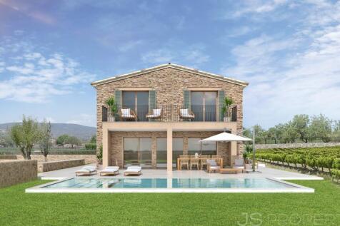 SPECTACULAR MODERN COUNTRY VILLA WITH PRIVATE VINEYARD IN ALCUDIA 