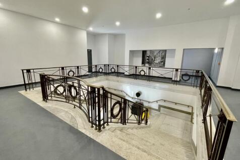 Showcase marble communal entranceway