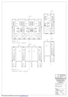 Block 2 Ground And First Floor Layout