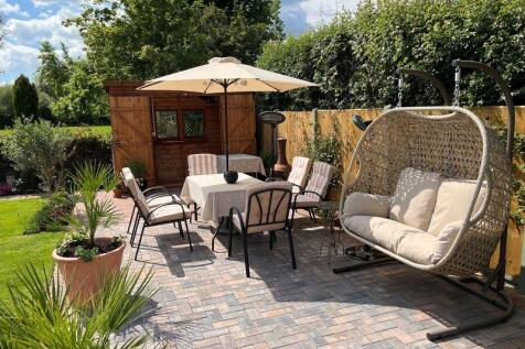 Patio area from the Summer