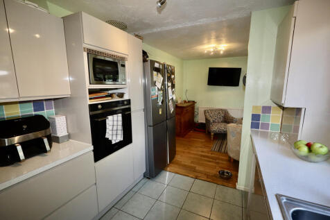 Kitchen through to dining area