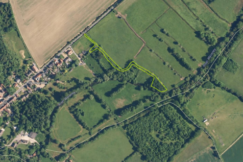Aerial Overview ¿ Woodland and Access Track