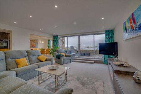 Large reception room with views