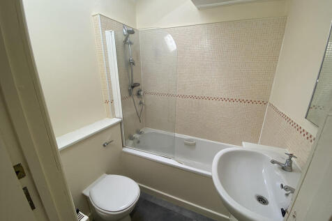 Bathroom with sky...