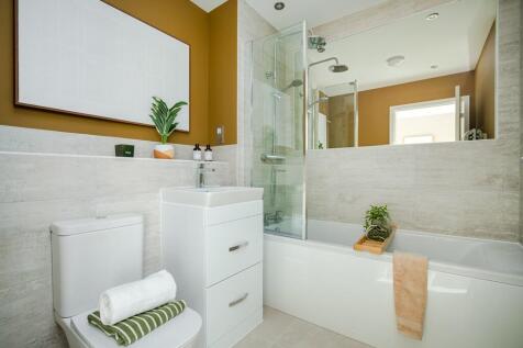 A modern and stylish bathroom