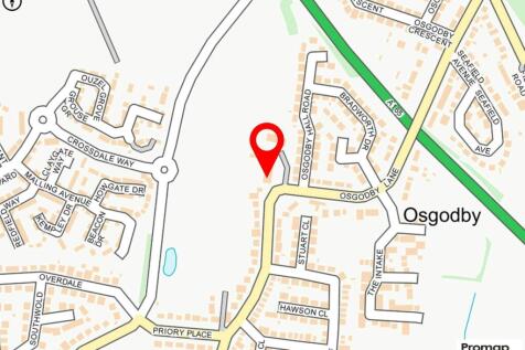 Poachers Barn, Scarborough   - Road Map.jpg