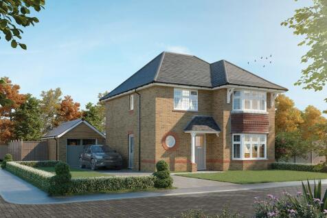 External CGI in brick of the Leamington Lifestyle, a 3 bedroom house