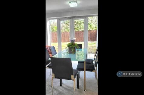 Rear Garden View From Dining Table