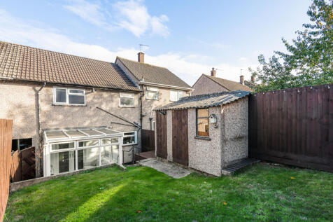 rear of the property