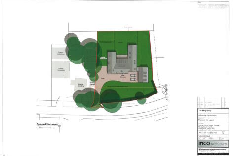 Proposed site pla...