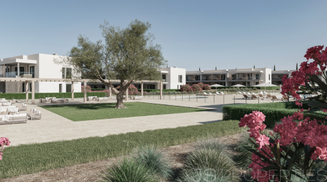 GROUND FLOOR APARTMENT IN A NEW PROMOTION  WITH PRIVATE TERRACE, GARDENS AND POOL