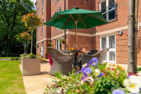 Shared gardens with one of the seating areas