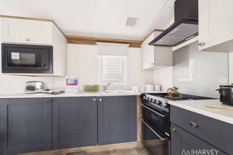 Willerby Malton fitted kitchen at Lossiemouth Holi