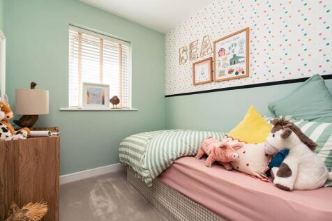 A third bedroom could also be used as a home office or nursery