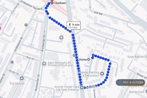 Walk To Chatham Station