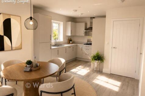 Staged Kitchen Diner